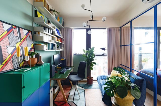 Căn hộ nhỏ diện trang phục colour block - Ảnh 1.