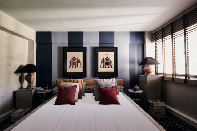 Hoạ tiết kẻ trong không gian nội thất - Ảnh 6.