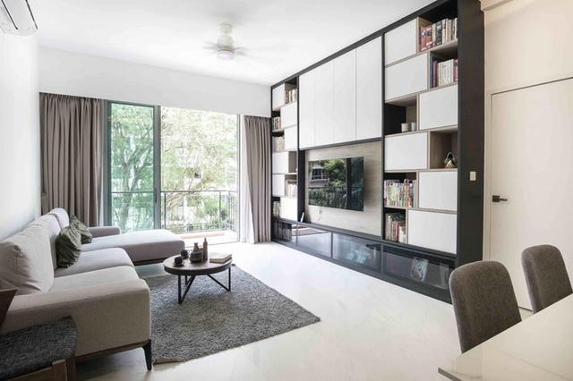 Căn hộ nhỏ màu trắng tinh khôi - Ảnh 1.