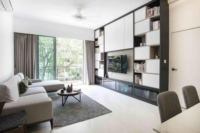 Căn hộ nhỏ màu trắng tinh khôi - Ảnh 1.