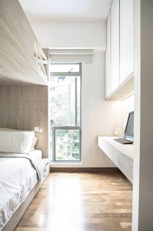 Căn hộ nhỏ màu trắng tinh khôi - Ảnh 2.