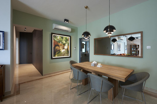 Căn hộ của sự pha trộn thú vị - Ảnh 2.