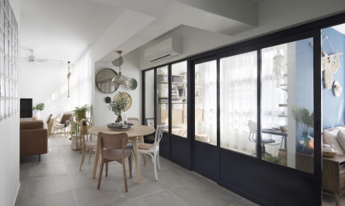 Căn hộ mang cảm hứng thuộc địa