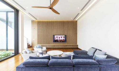 Nhà nghỉ cuối tuần sang trọng như resort