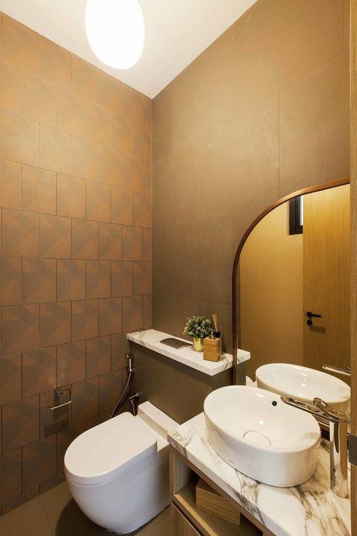 Nhà nghỉ cuối tuần sang trọng như resort - Ảnh 8.