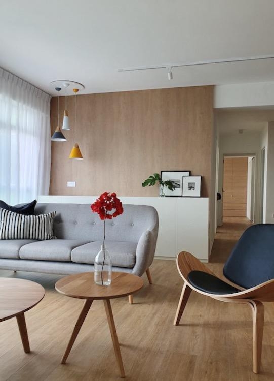 Đồ nội thất gỗ nhẹ trong căn hộ chung cư - Ảnh 1.