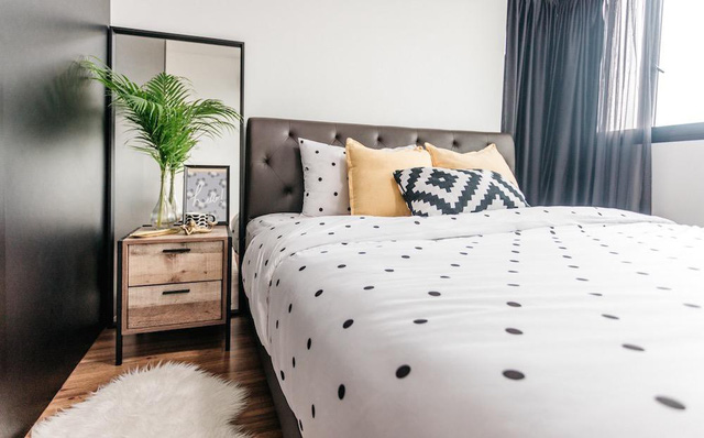 Căn hộ đen – trắng gọn gàng và mát mẻ - Ảnh 7.