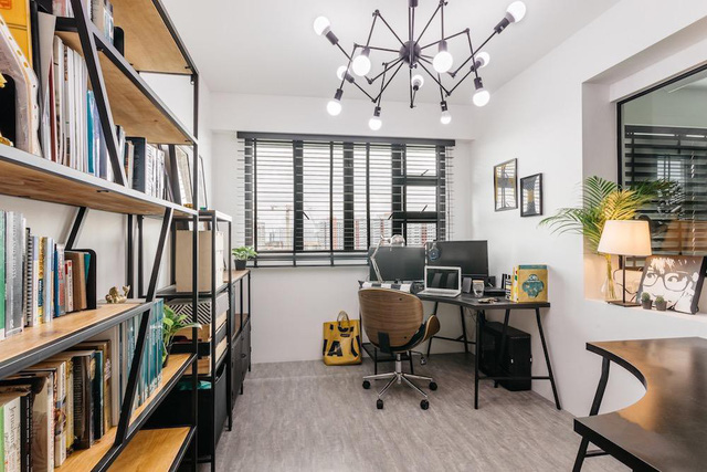 Căn hộ đen – trắng gọn gàng và mát mẻ - Ảnh 3.