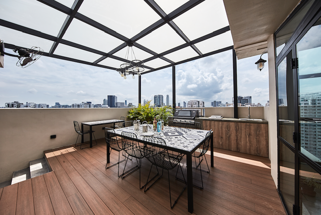 Căn hộ penthouse của cặp đôi bartender - Ảnh 8.