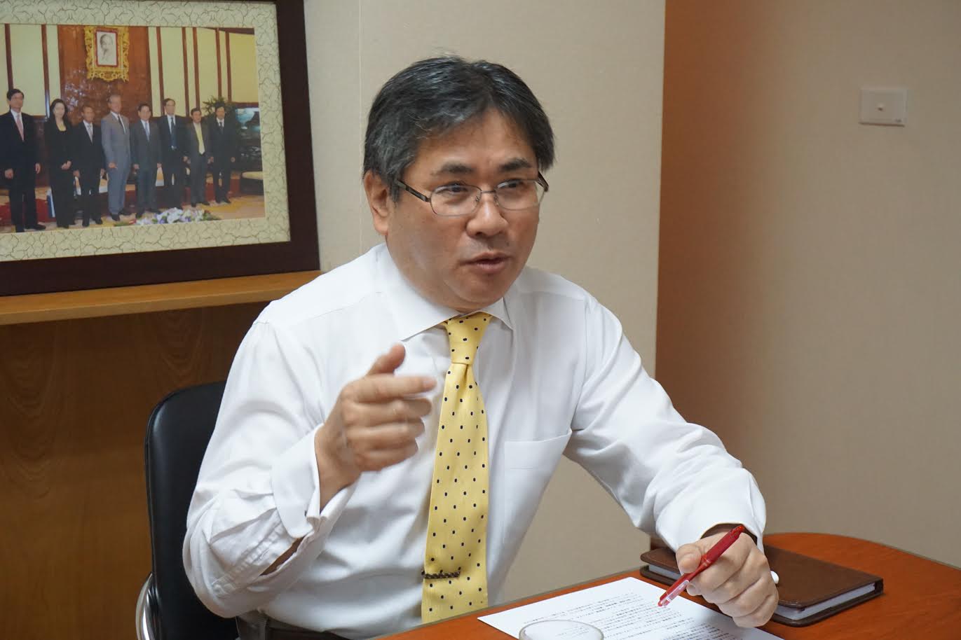 Tổng giám đốc Công ty Cổ phần Chứng khoán Nhật Bản (JSI) Atsuhiko Haruyama.