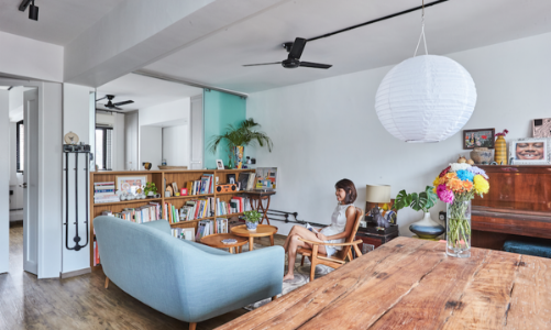 Căn hộ vui mắt của người thích sưu tầm