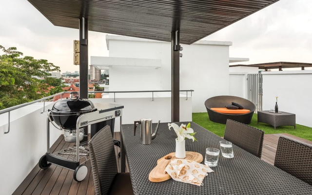 Căn hộ nhiều ánh sáng của tranh và nhạc - Ảnh 7.