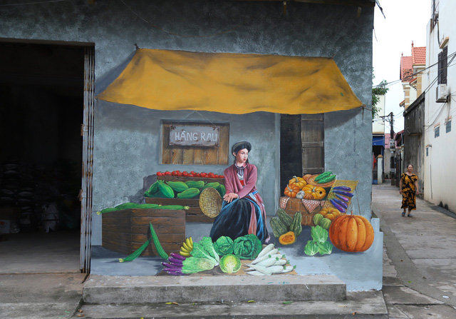 Về Chử Xá check in cùng tranh tường vẽ sản vật nông nghiệp - Ảnh 10.