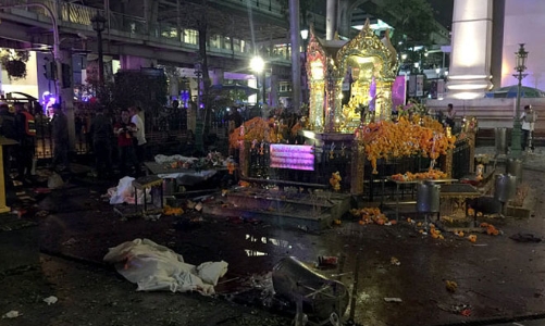 Toàn cảnh hiện trường vụ nổ lớn tại Bangkok