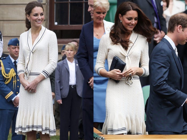 Những trang phục được Kate Middleton mặc lại nhiều lần - Ảnh 11.