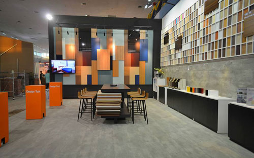 Gian hàng của An Cường.