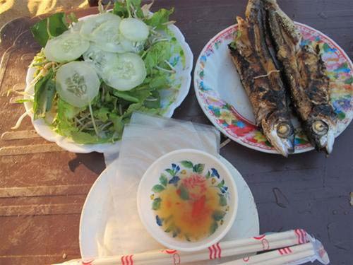 Về Núi Thành ăn cá chuồn xanh - Ảnh 5.