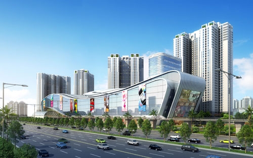  Dự án có quy mô lớn (gần 8ha) với mật độ xây dựng 37, 74% bao gồm 4 tòa
 tháp có độ cáo từ 40 - 43 tầng, mỗi tháp gồm hai đơn nguyên. 