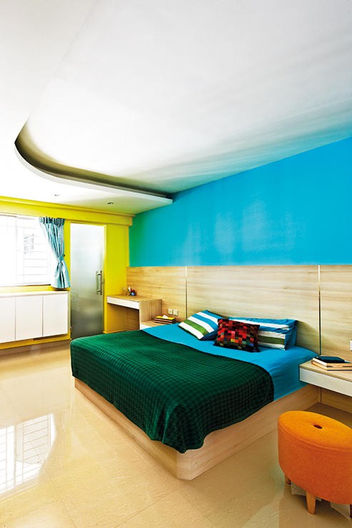 Căn hộ sắc màu với gạch mosaic trong nội thất - Ảnh 7.