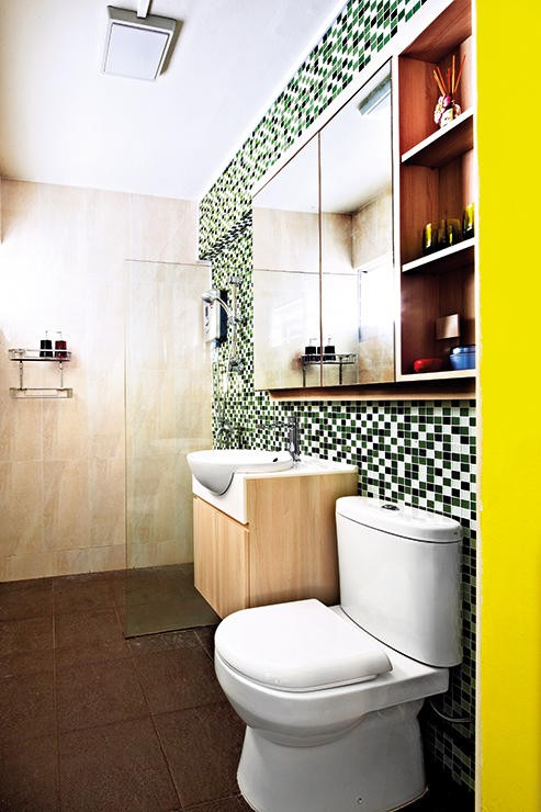 Căn hộ sắc màu với gạch mosaic trong nội thất - Ảnh 8.