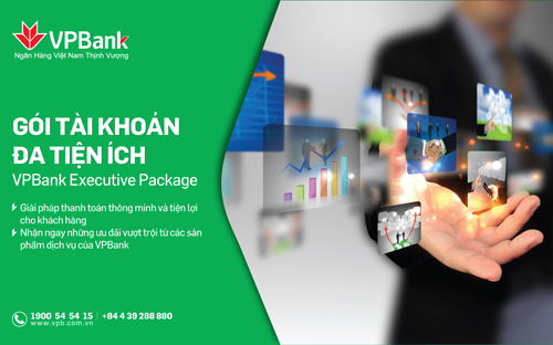 Ưu điểm của gói tài khoản này là khách hàng sẽ được miễn phí 
rút tiền năm đầu tiên đối với thẻ ATM, miễn phí phát hành thẻ thanh toán
 nội địa và quốc tế với hạn mức cao.