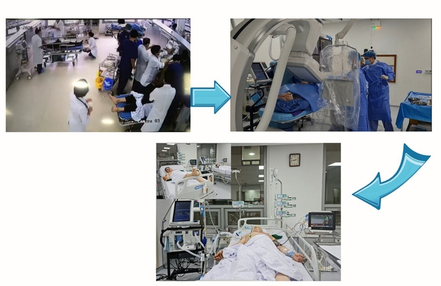 Chuỗi sống còn cấp cứu ngừng tuần hoàn cho một shipper - Ảnh 1.