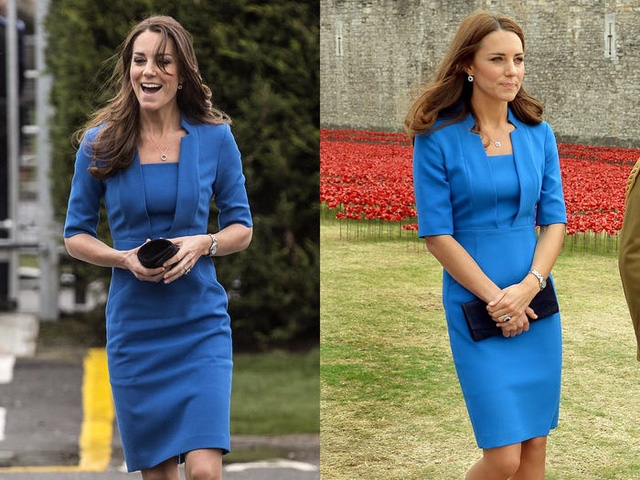 Những trang phục được Kate Middleton mặc lại nhiều lần - Ảnh 15.