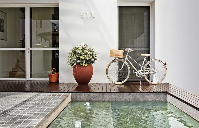 Nhà nghỉ cuối tuần phong cách tối giản - Ảnh 1.