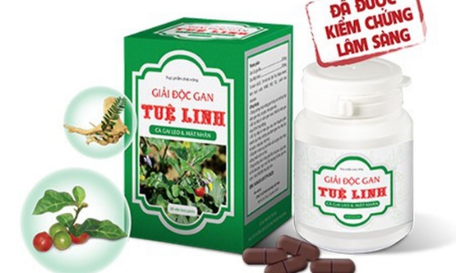 Giải độc gan Tuệ Linh vinh dự nhận danh hiệu sản phẩm thảo dược số 1