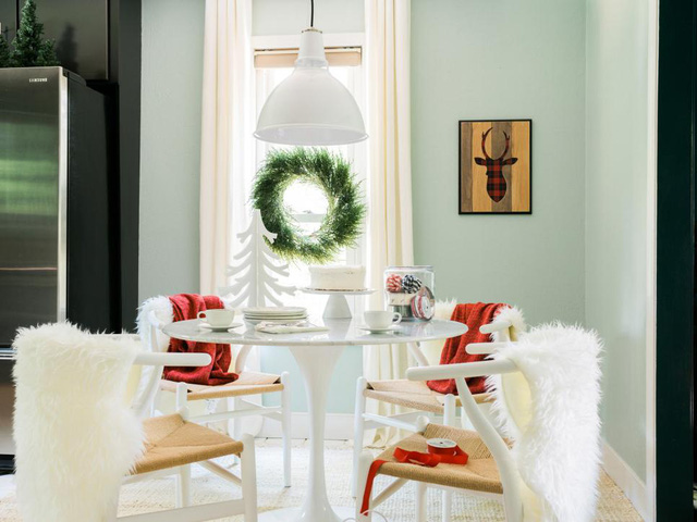 28 ý tưởng trang trí mùa Giáng sinh cho không gian nhỏ - Ảnh 2.