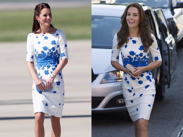 Những trang phục được Kate Middleton mặc lại nhiều lần - Ảnh 1.