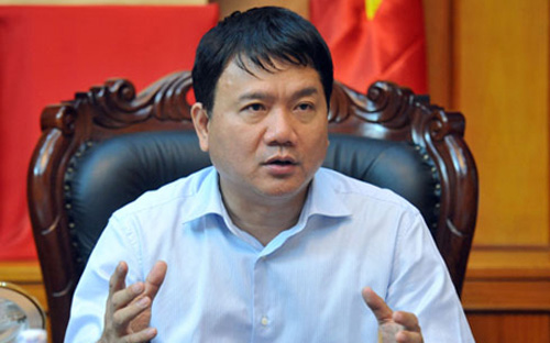 Bộ trưởng Bộ Giao thông Vận tải Đinh La Thăng.
