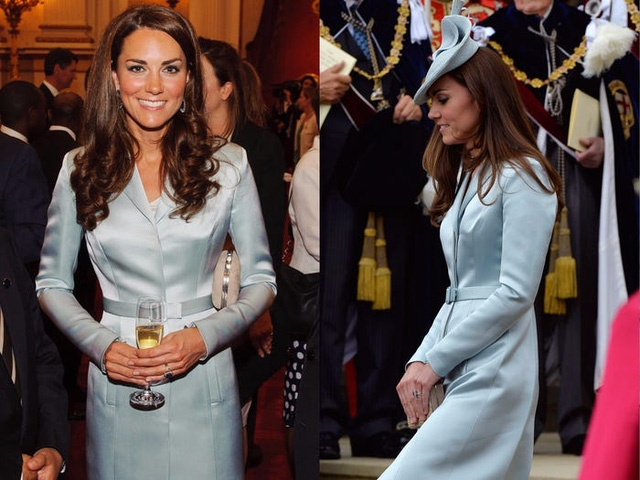 Những trang phục được Kate Middleton mặc lại nhiều lần - Ảnh 19.