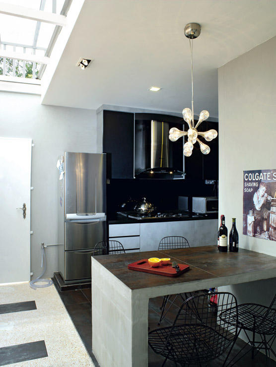 Căn hộ kết hợp giữa phong cách công nghiệp và vintage - Ảnh 5.