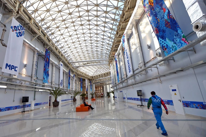Thế vận hội mùa đông Sochi 2014 sẽ chính thức khai mạc tối nay (7/22, theo giờ địa phương) tại sân vận động Fisht - Ảnh: SAI.<br>