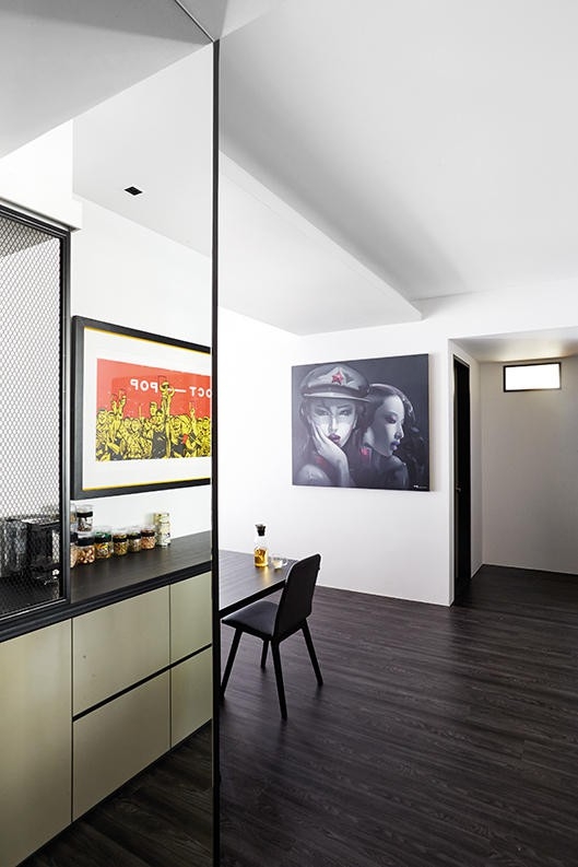 Căn hộ đen - trắng phong cách Scandinavia đặc trưng - Ảnh 4.