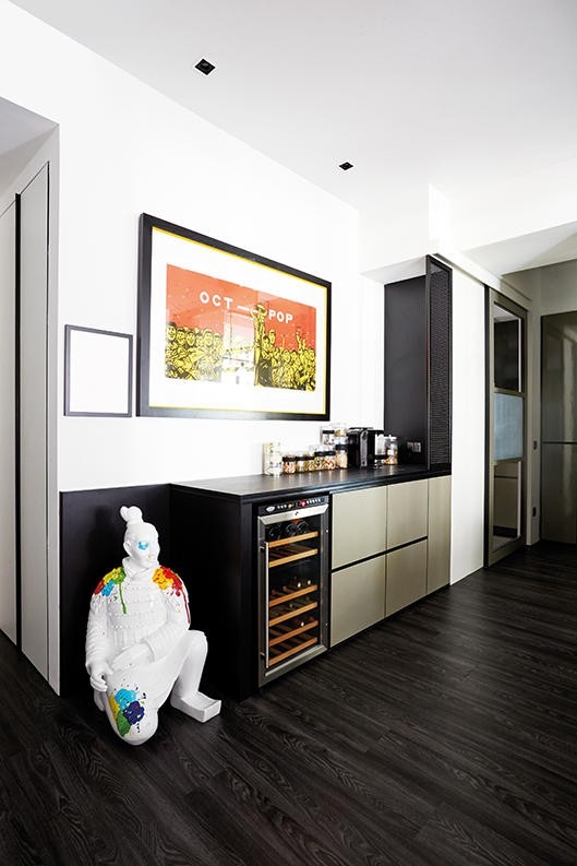 Căn hộ đen - trắng phong cách Scandinavia đặc trưng - Ảnh 5.