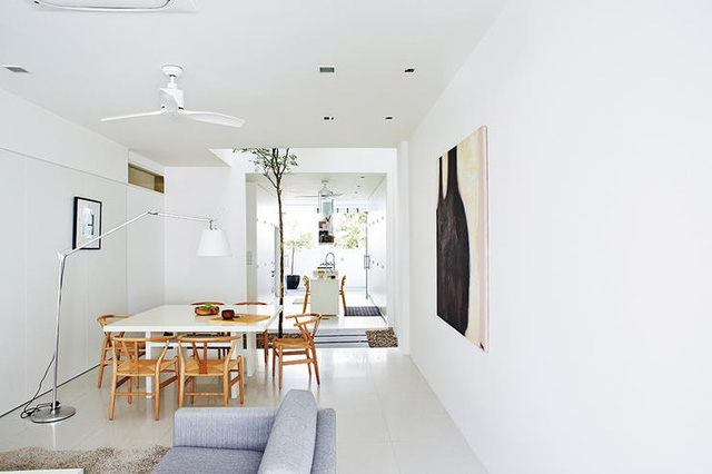 Nhà nghỉ cuối tuần phong cách tối giản - Ảnh 3.