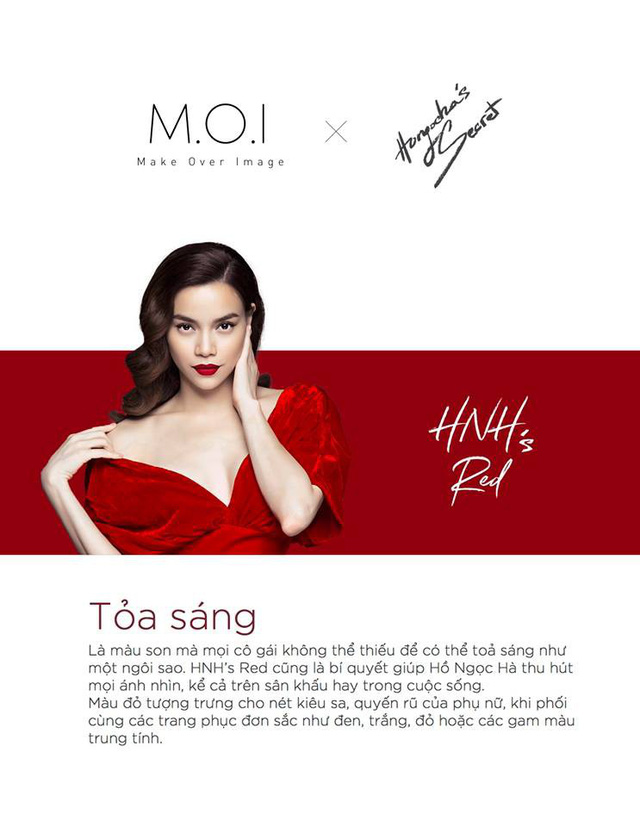 Ra mắt dòng son môi của Hồ Ngọc Hà - Ảnh 2.