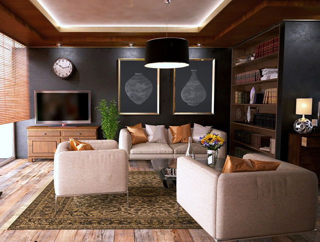 4 nguyên tắc để trưng bày tranh nghệ thuật trong nhà - Ảnh 1.