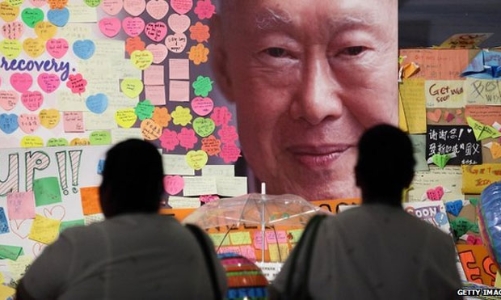 Người Singapore tưởng nhớ ông Lý Quang Diệu