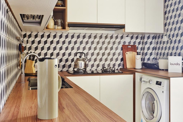 Căn hộ nhỏ vừa hoài cổ vừa mang nét hiện đại - Ảnh 11.