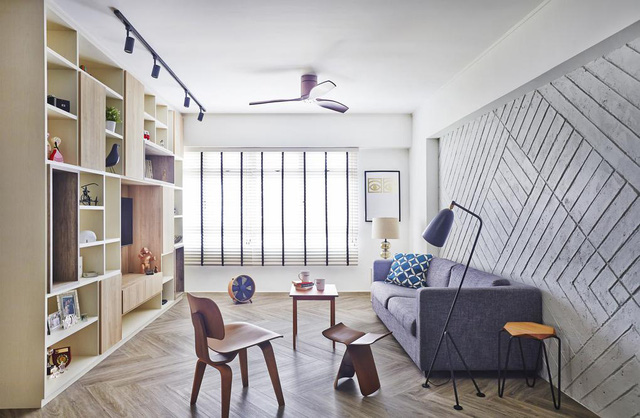 Căn hộ nhỏ vừa hoài cổ vừa mang nét hiện đại - Ảnh 2.