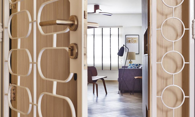 Căn hộ nhỏ vừa hoài cổ vừa mang nét hiện đại - Ảnh 1.