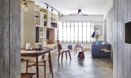 Căn hộ nhỏ vừa hoài cổ vừa mang nét hiện đại