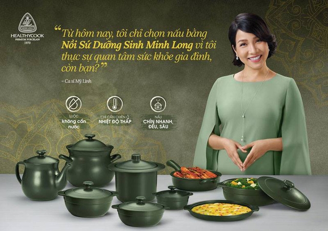 Sắm ngay một bộ nồi sứ dưỡng sinh Minh Long, tuyệt đối an toàn cho sức khoẻ - Ảnh 1.