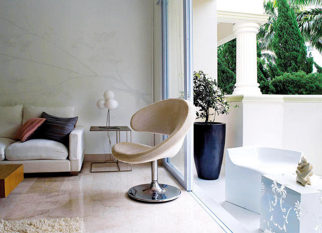 Căn hộ màu trắng phong cách Zen hiện đại - Ảnh 1.