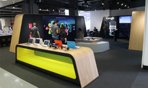 Bên trong cửa hiệu bán lẻ đầu tiên của Google