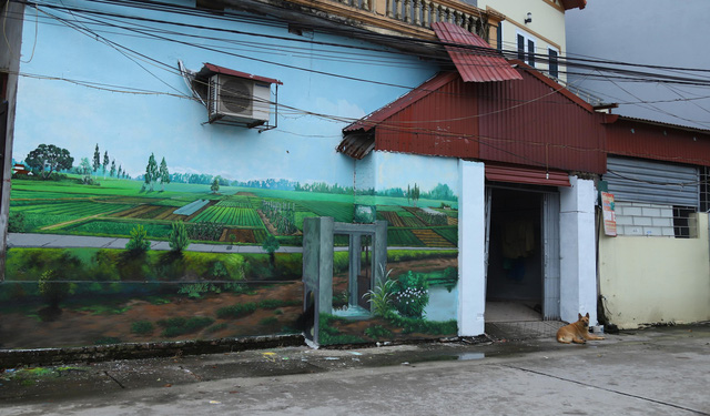 Về Chử Xá check in cùng tranh tường vẽ sản vật nông nghiệp - Ảnh 3.