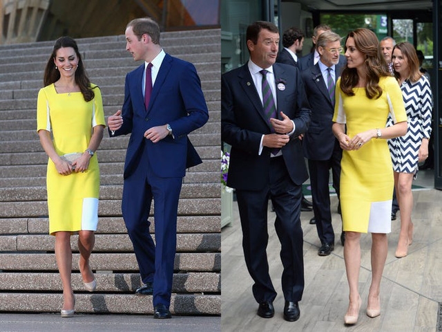 Những trang phục được Kate Middleton mặc lại nhiều lần - Ảnh 3.